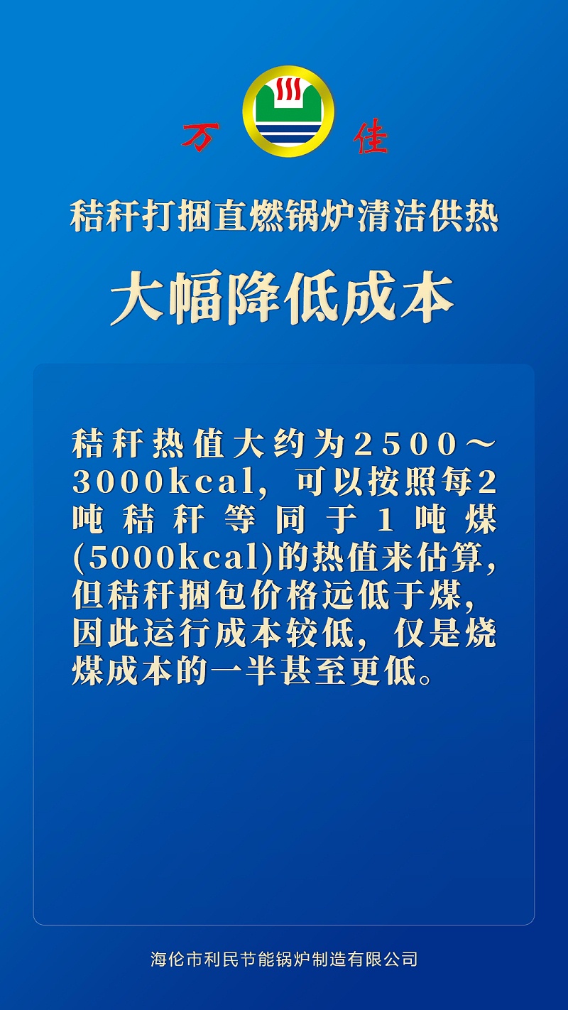 秸稈打捆直燃鍋爐